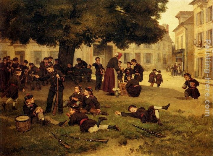 Edouard Frere Young Soldiers